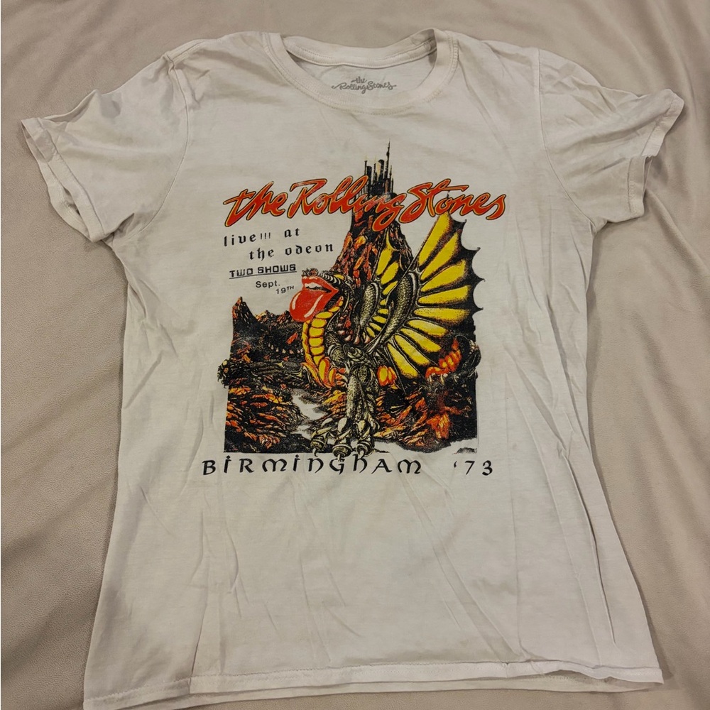 Bravado Rolling Stones White Tee
